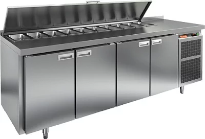 стол охлаждаемый для салатов (саладетта) hicold sl1-1111gn