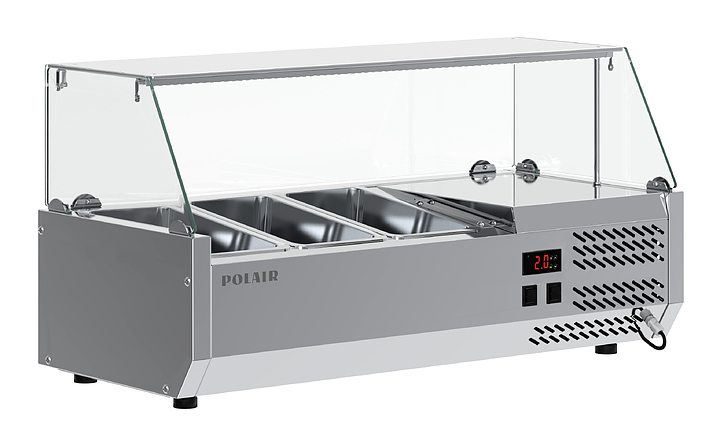 Витрина холодильная POLAIR VT1vEN 1/3