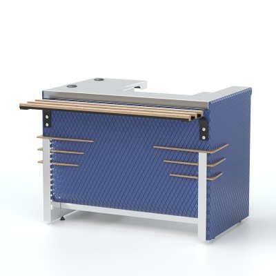 Прилавок кассовый левый RT1AL Case 1105x700x860мм REFETTORIO