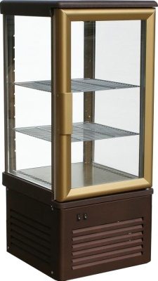 Витрина кондитерская Carboma D4 VM 120-1 (R120C) (1015-0102 (бежево-коричневый))