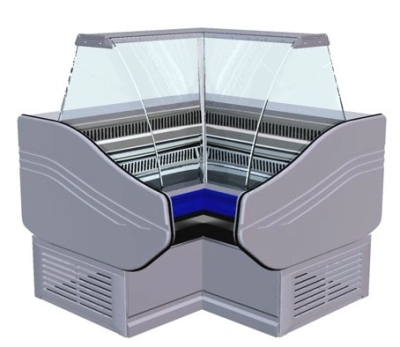 Витрина холодильная АРИАДА Ариэль BC3 УВ внутренний угол
