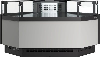 Витрина холодильная Carboma GC110 VM-5-2 внешний угол открытая без боковин (версия 2.0) (цвет по схеме стандарт)