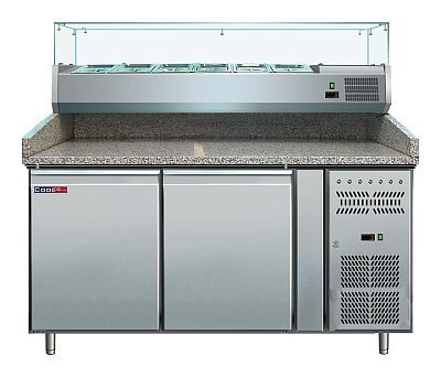 Стол для пиццы COOLEQ PZ2600TN-VRX380 (1510x800x1240 мм)