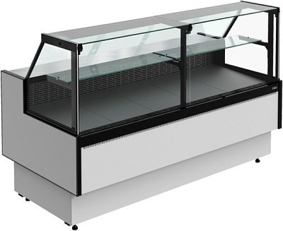 Витрина холодильная Carboma GC95 SV 1,8-1 с боковинами (версия 2.0) (9006-9005)