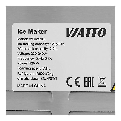 Льдогенератор VIATTO VA-IM99D