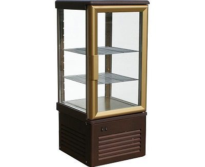 Витрина кондитерская Carboma D4 VM 120-1 (R120C) (0430 INOX)
