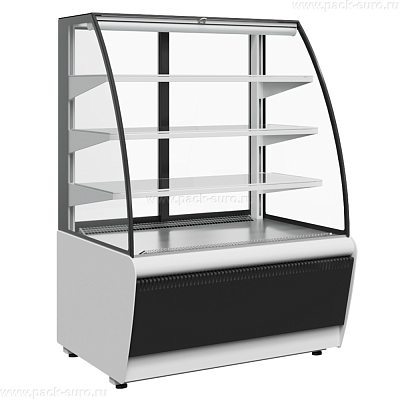Витрина холодильная Carboma K70 VM 0,6-2 STANDARD цвет по схеме (открытая) (стандарт)