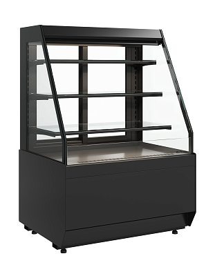 Открытая холодильная витрина Carboma KC70 VM 0,9-2 STANDARD (версия 2.0), цвет по стандартной схеме