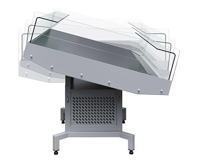 Витрина холодильная Carboma PI11 VM 1,25-2 (модуль левый) (9006)